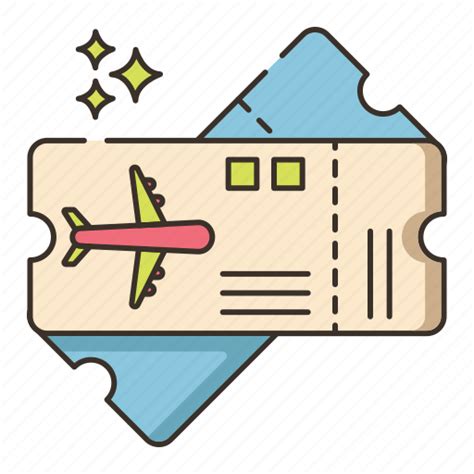 Airplane, boarding pass, flight, flight ticket, ticket icon - Download ...