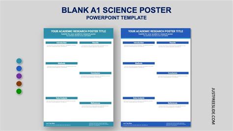 A1 Poster Template Powerpoint Free Download - Get What You Need