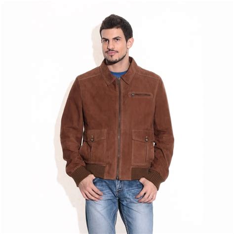 Theo&Ash - Buy men’s leather jackets online | Classic pilot suede ...