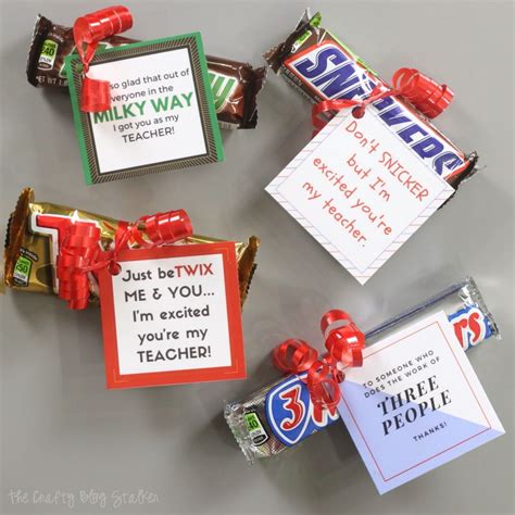 How to Make a Printable Candy Bar Wrapper Teacher Gift Idea | The ...