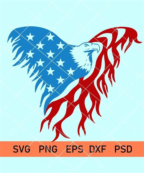 Usa Eagle Flag Svg American Flag Bald Eagle Flag Png, eagle flag ...