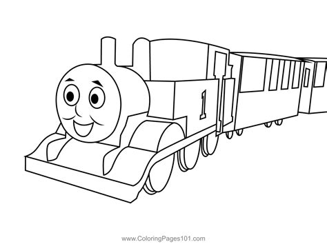 Coloring Pages Of Thomas The Tank Engine