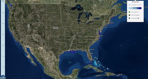 Sea level rise viewer | Sea level rise, Sea level, City photo