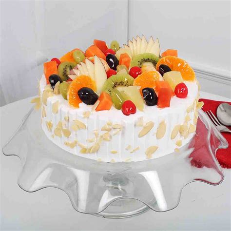 Creamy Vanilla Fruit Cake 2kg India