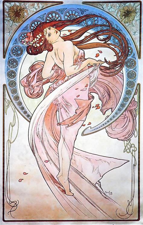 Dance Painting by Alphonse Mucha