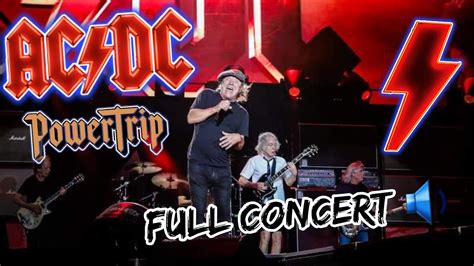 AC/DC - Full Concert "POWERTRIP" Festival 2023 live - Indio, California ...