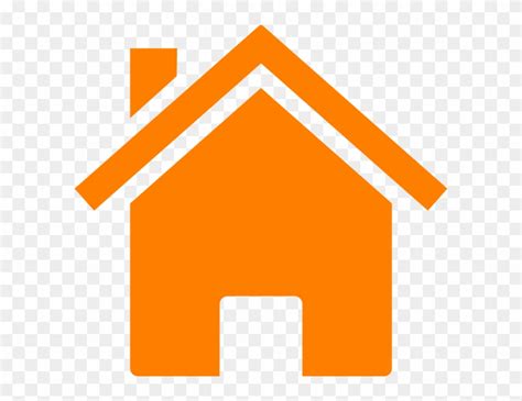 Home Icon Png Orange - Free Transparent PNG Clipart Images Download