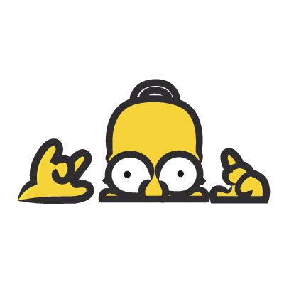 Simpsons Characters Logo