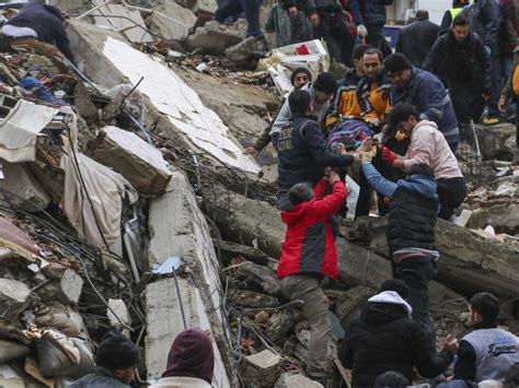 Death toll soars from an earthquake that has struck Turkey and Syria : NPR