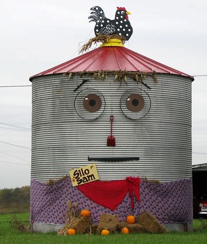 Silo Sam | The complete silo. Niagara County, NY | Bill | Flickr