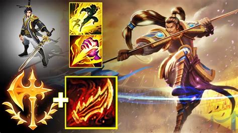 XIN ZHAO COM RUNAS E BUILD DO MASTER YI! SERÁ QUE FICA BOM? Patch 9.23 ...