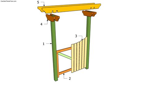 Garden Gate Plans | Free Garden Plans - How to build garden projects