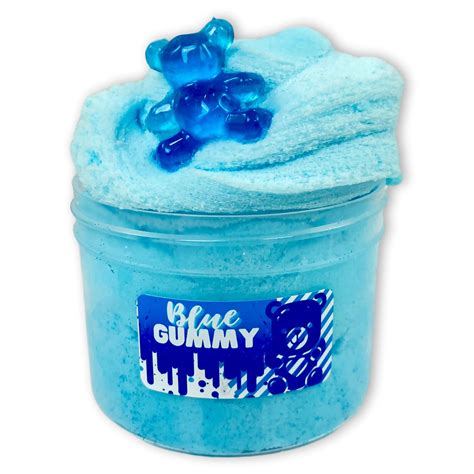 Blue Gummy Cloud Slime - Shop Slime - Dope Slimes