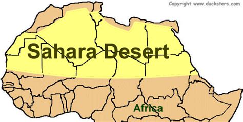 The Sahara Desert On A Map - Olva Tommie