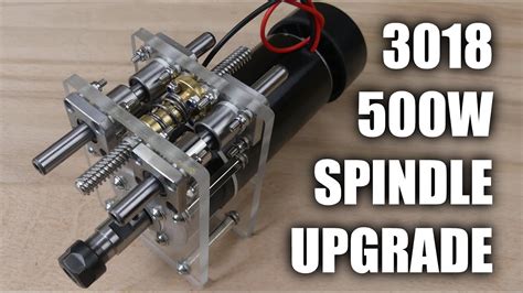 CNC Upgrade Kit 300W DC Spindle Milling Motor for 3018-SE V2 CNC Router ...