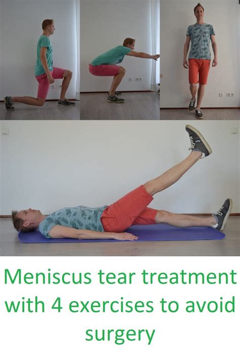 Meniscus tear cause, symptoms, and treatment with exercises