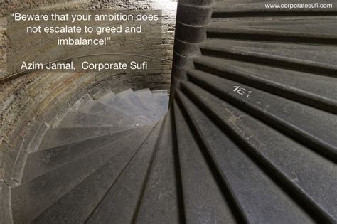 Ambition vs Greed! - Corporate Sufi