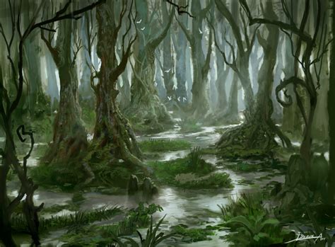 Swamp by Lyno3ghe on DeviantArt