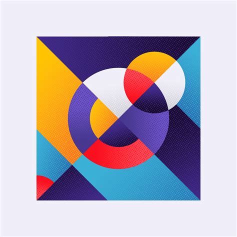 Kleurstaal on Behance | Geometric shapes art, Geometric design art ...