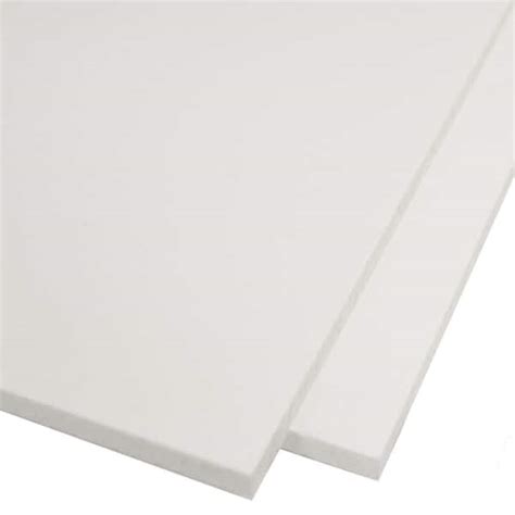 SHAPE PRODUCTS 48 in. x 48 in. x .220 in. White HDPE Sheet (2-Pack ...