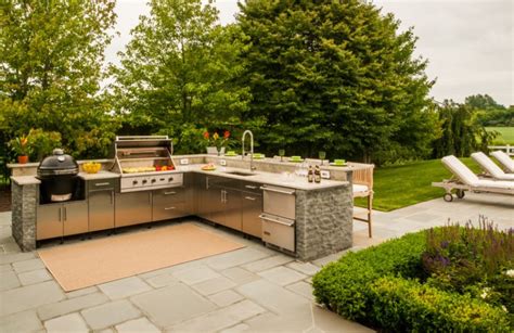 DIY Outdoor Kitchen Countertop Options