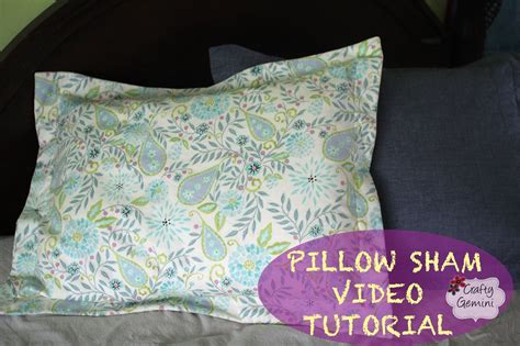 How to make a Pillow Sham- DIY Tutorial & Giveaway