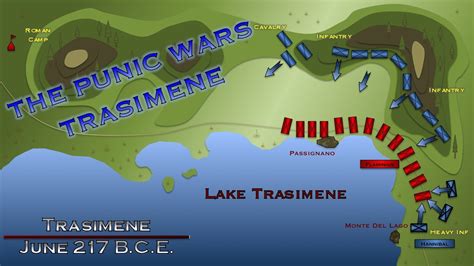 Battle of Trasimene - 217 B.C.E. - YouTube