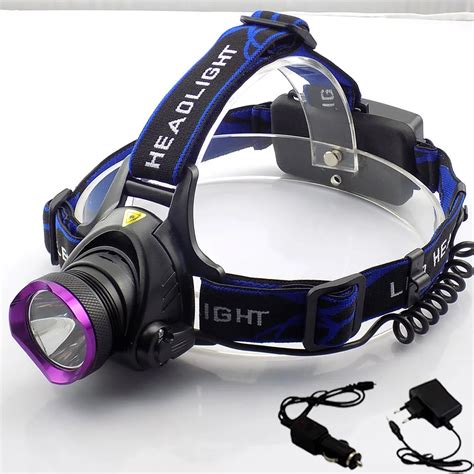 Free shipping 2000 Lm XML T6 Headlamp LED Headlight Head lamp LED ...