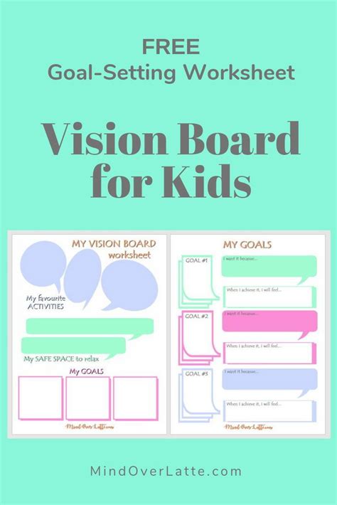 ++ 50 ++ goal setting dream board template 732677-Goal setting vision ...