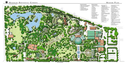 Missouri Botanical Garden Map | Fasci Garden