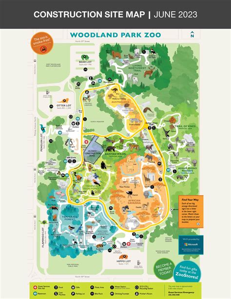 Woodland Park Zoo Map Pdf - Coreen Charlotta