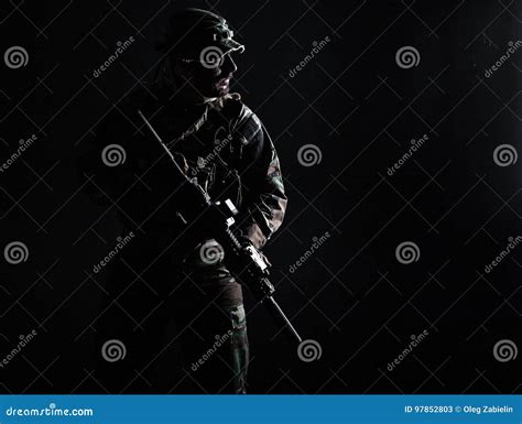 Jungle warfare unit stock image. Image of light, headwear - 97852803