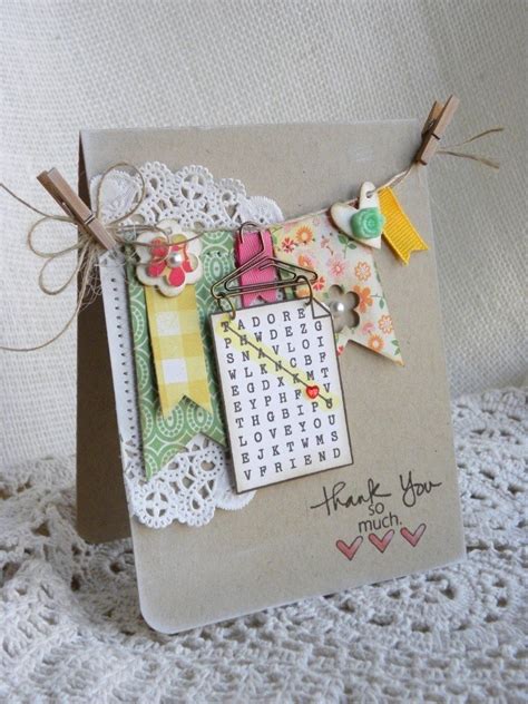 10 Attractive Handmade Thank You Cards Ideas 2024