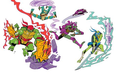 Rise Of The Teenage Mutant Ninja Turtles Redesigns Tmnt