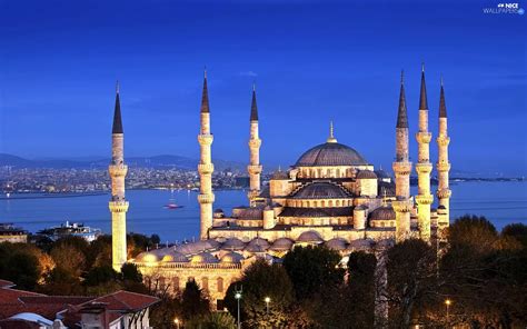 Sultan Ahmed Mosque, Istanbul, Turkey, The Blue Mosque - Nice ...