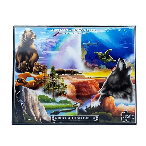 America's National Parks Jigsaw Puzzle by Rextooth Studios