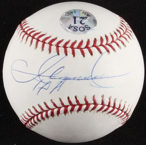 Sammy Sosa Signed OML Baseball (JSA COA) | Pristine Auction