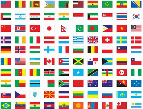 World Flags Clipart