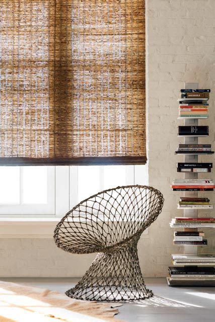 Standard Woven Wood Shades include a matching valance. Shown in Montauk ...