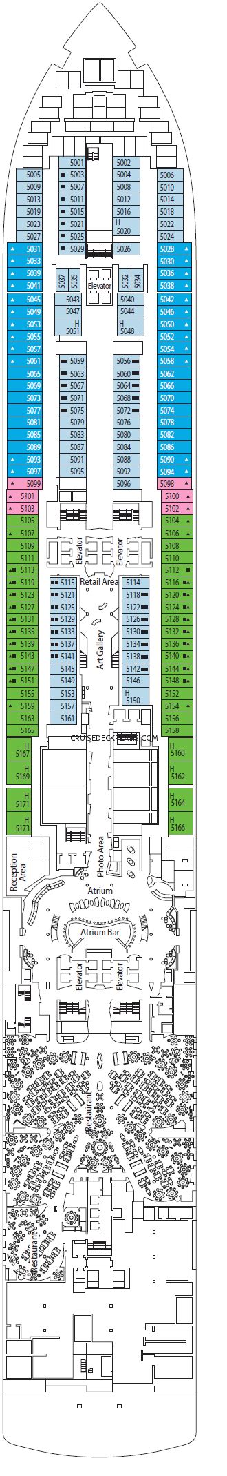 Msc Seaside Deck Plan : Msc seaside, deck by deck.