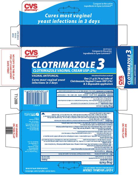 Cvs Pharmacy Clotrimazole 3 Information, Side Effects, Warnings and Recalls