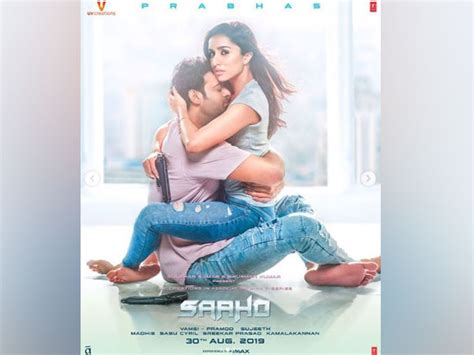 'Saaho' new poster: Prabhas and Shraddha flaunt sizzling chemistry