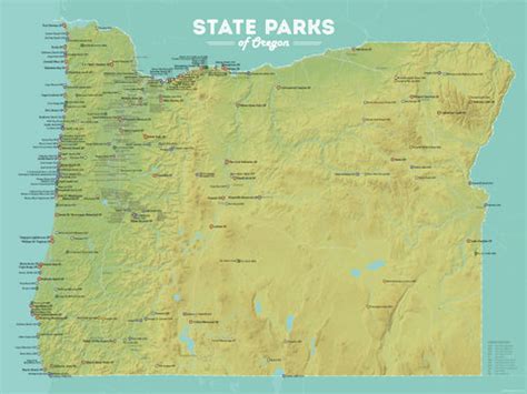 Oregon State Parks List - Best Maps Ever