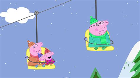 Watch Peppa Pig Season 6 Episode 1: Peppa Pig - Snowy Mountain/Flying ...