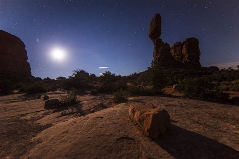 Free Images : nature, rock, sky, night, cosmos, sandstone, stone ...