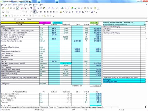 Construction Project Tracking Template Excel