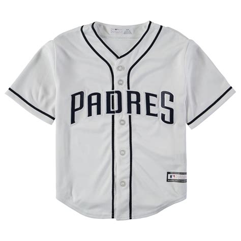 San Diego Padres Preschool Replica Team Jersey – White