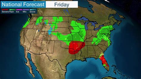 Weather Channel United States Map - United States Map