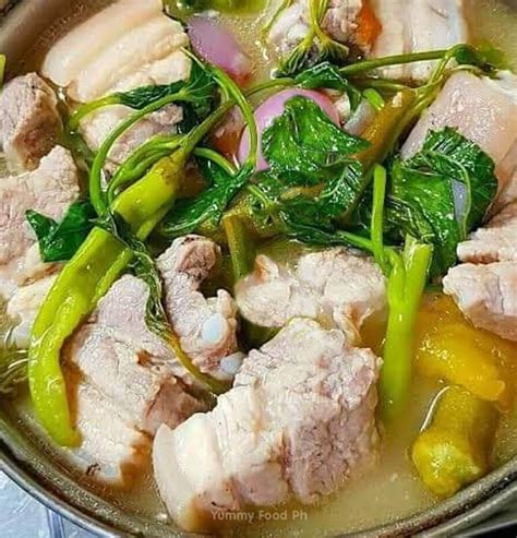 Sinigang na Baboy – Pork Sinigang Recipe