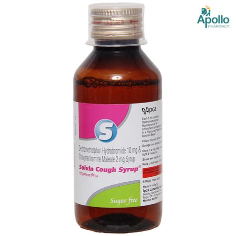 Solvin Cough Syrup | Uses, Side Effects, Price | Apollo Pharmacy